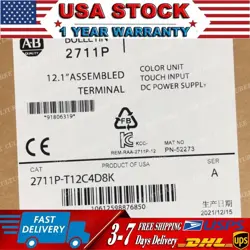 SEALED PLC ALLEN BRADLEY 2711P-T12C4D8K 2711PT12C4D8K US FREE TAX