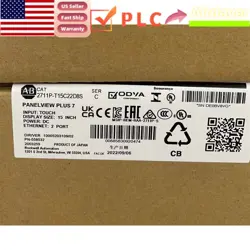 ALLEN BRADLEY 2711P-T15C22D8S HMI PANELVIEW PLUS 7 TOUCHSCREEN AB US FREE TAX