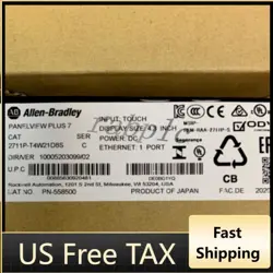 ALLEN BRADLEY 2711P-T4W21D8S /C PANELVIEW PL 7 TOUCH SCREEN  SEALED US FREE TAX