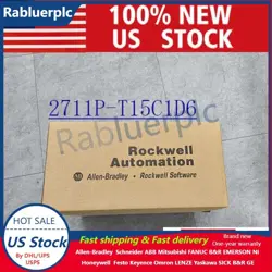 ALLEN BRADLEY 2711P-T15C1D6 FACTORY SEALED IN BOX   US FREE TAX