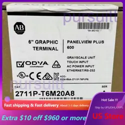 ALLEN BRADLEY 2711P-T6M20A8 TOUCH SCREEN BRAND SEAL 2711PT6M20A8 US FREE TAX