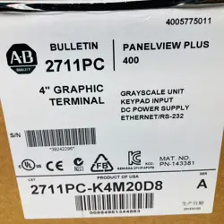 ALLEN BRADLEY 271-K4M20D8 PANELVIEW PLUS 400 GRAYSCALE 4 TERMINAL US FREE TAX