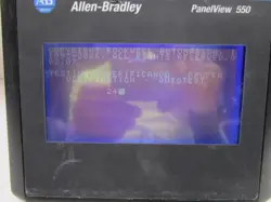 ALLEN BRADLEY 2711-T5A8L1 PANELVIEW 550 TOUCHSCREEN