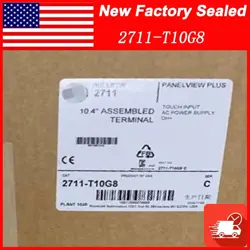 NEW ALLEN BRADLEY 2711-T10G8 SER C PANELVIEW 10.4'' ASSEMBLED TRMINAL