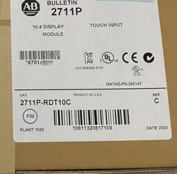 ALLEN BRADLEY 2711P-RDT10C PANELVIEW PLUS 1000 COLOR TOUCH DISPLAY