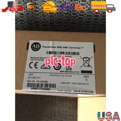 2711R-T7T ALLEN BRADLEY PANELVIEW 800 HMI 7 INCH COLOR TERMINAL US FREE TAX