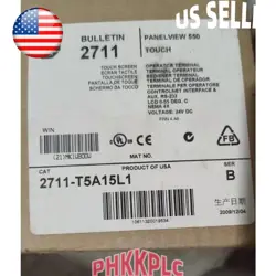 NEW ALLEN BRADLEY PANELVIEW 550 2711-T5A15L1 2711T5A15L1 FREE SHIP US FREE TAX