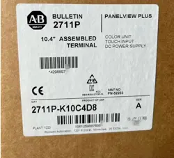 NEW FACTORY SEALED ALLEN BRADLEY 2711P-K10C4D8 PANELVIEW PLUS 2711P-K10C4D8