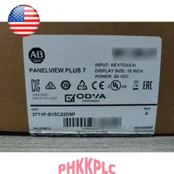 NEW  ALLEN-BRADLEY 2711P-B15C22D9P PANELVIEW PLUS 7GRAPHIC TERMINAL US FREE TAX