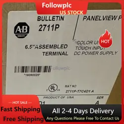 ALLEN BRADLEY 2711P-T7C4D1 PANELVIEW PLUS 700 HMI, 7