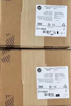 2711-K5A2 ALLEN BRADLEY PANELVIEW 550 MONO KEYPAD/DH-485 AC FRN 4.41 NEW