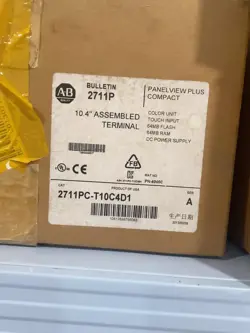 ALLEN BRADLEY 2711PC-T10C4D1 PANELVIEW PLUS 1000 COMPACT TERMINAL 2711PC-RP1