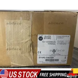 NEW ALLEN-BRADLEY 2711PC-T10C4D8 PANELVIEW PLUS COMPACT 1000TERMINAL US FREE TAX