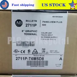 NEW FACTORY SEALED ALLEN-BRADLEY 2711P-T6M5D8 PANELVIEW PLUS 600  US FREE TAX