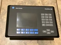 ALLEN BRADLEY 2711-B6C5 SER C PANELVIEW 600 COLOR TOUCH KEY RS-232 (DH-485)