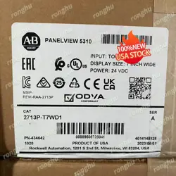 NEW ALLEN BRADLEY 2713P-T7WD1 GRAPHIC TERMINAL MODULE UPS 2713PT7WD1