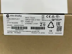 SEALED ALLEN-BRADLEY 2711P-T6C22D8S PANELVIEW PLUS 7 5.7 IN TOUCHSCREEN