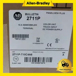 NEW IN BOX 2711P-T10C4A8 ALLEN BRADLEY PANELVIEW PLUS MONITOR 2711P T10C4A8