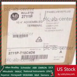 ALLEN BRADLEY 2711P-T10C4D6 /A PANELVIEW PLUS 2711PT10C4D6 US FREE TAX #