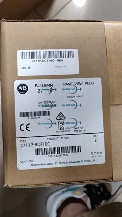 ONE BRAND NEW ALLEN-BRADLEY 2711P-RDT10C WITH ONE YEAR WARRANTY