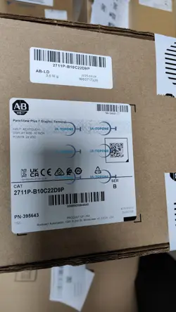 ONE NEW 2711P-B10C22D9P ALLEN BRADLEY PLUS 7 TOUCH SCREEN