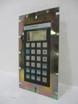 ALLEN BRADLEY 1300-DMT PROGRAMMING TERMINAL DC INPUT 12V SERIES B DOOR MOUNT