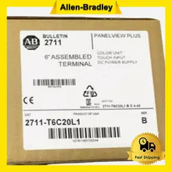 AB 2711-T6C20L1 NEW SEALED  FREE SHIPPING AB FOR ALLEN BRADLEY 2711T6C20L1 PLC