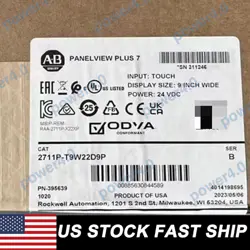 ALLEN BRADLEY 2711P-T9W22D9P NEW FACTORY SEALED ALLEN BRADLEY TOUCH SCREEN