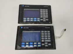 LOT OF 2 ALLEN BRADLEY PANELVIEW 550 OPERATOR TERMINALS PARTS