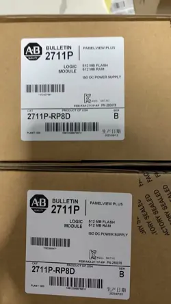 ALLEN BRADLEY 2711P-RP8D NEW PANELVIEW PLUS 6 LOGIC 2711PRP8D FREE SHIP