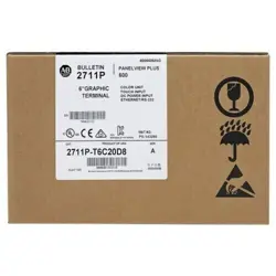 ALLEN BRADLEY 2711P-T6C20D8 SER A PANELVIEW PLUS 6 GRAPHIC TERMINAL 2711PT6C20D8