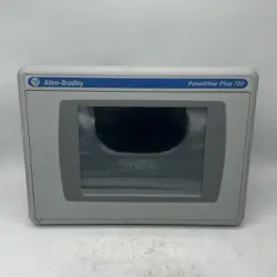 ALLEN-BRADLEY 2711P-T7C4D2 SERIES A PANELVIEW PLUS 700 + LOGIC MODULE 2711P-RP2