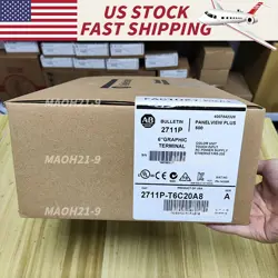 ALLEN-BRADLEY 2711P-T6C20A8 PANELVIEW PLUS 600 HMI TOUCHSCREEN FREE SHIPPING