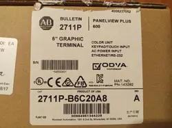 ALLEN-BRADLEY 2711P-B6C20A8 PANELVIEW