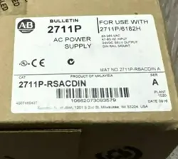 2711P-RSACDIN ALLEN-BRADLEY 2711PRSACDIN AC POWER SUPPLY FREE SHIP BRAND NEW