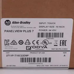 NEW FACTORY SEALED ALLEN-BRADLEY 2711P-T10C22D9P SER A PLUS 7 GRAPHIC TERMINAL