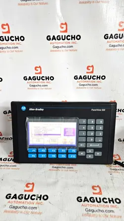 SURPLU ALLEN BRADLEY 2711-K5A2 SER H FRN 4.46 PANELVIEW 550 MONO/KEYPAD/DH-485