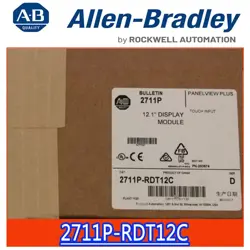 ALLEN BRADLEY 2711P-RDT12C SER D TOUCH SCREEN NEW SEAL STOCK FREE SHIPPING