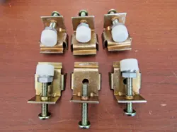 🔥6) ALLEN BRADLEY 2711 PANELVIEW MOUNTING CLIPS LOT OF 6 77135-166-51