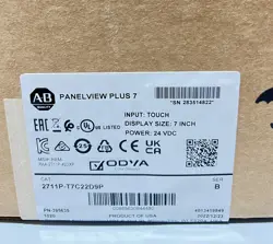 SER/B PANELVIEW PLUS 7 PERFORMANCE COLOR TERMINAL ALLEN BRADLEY 2711P-T7C22D9P