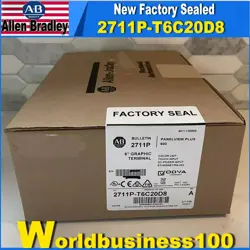 NEW SEALED ALLEN-BRADLEY 2711P-T6C20D8 SER A PANELVIEW PLUS 6 GRAPHIC TERMINAL