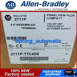 ALLEN BRADLEY 2711P-T7C4D8 PANELVIEW PLUS 700 COLOR/TOUCH NEW AB 2711P-T7C4D8
