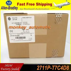 NEW ALLEN BRADLEY 2711P-T7C4D8 SER A PANELVIEW PLUS 700 COLOR/TOUCH 2711PT7C4D8