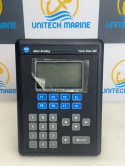 ALLEN BRADLEY 2711-K3A10L1 PANELVIEW 300 HMI SER B  FRN 4.46 24VDC