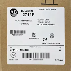 2711P-T10C4D8 NEW SEALED ALLEN-BRADLEY 2711PT10C4D8 PANELVIEW PLUS TERMINAL