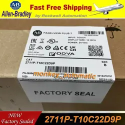 NEW ALLEN-BRADLEY AB 2711P-T10C22D9P SER B HMI PANELVIEW PLUS 7 GRAPHIC TERMINAL