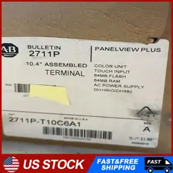 ALLEN BRADLEY 2711P-T10C6A1 NEW SEALED AB PVP 1000 TOUCH 10