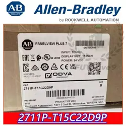 NEW ALLEN BRADLEY 2711P-T15C22D9P SER B HMI PANELVIEW PLUS 7 GRAPHIC TERMINAL