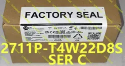 BRAND NEW ALLEN BRADLEY 2711P-T4W22D8S SER C FREE SHIP 2711PT4W22D8S