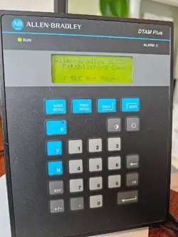 ALLEN BRADLEY 2707-L8P2 SER C REV B DTAM PLUS